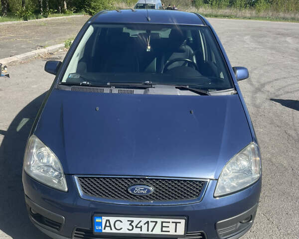 Синий Форд Focus C-Max, объемом двигателя 1.56 л и пробегом 250 тыс. км за 5000 $, фото 6 на Automoto.ua