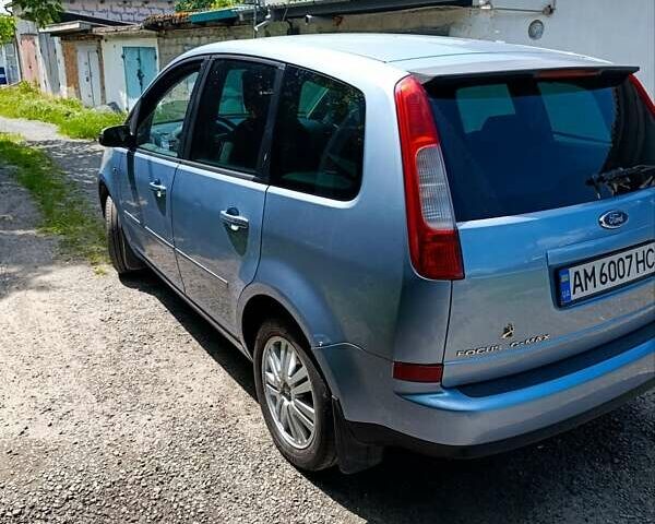 Синий Форд Focus C-Max, объемом двигателя 1.8 л и пробегом 280 тыс. км за 4800 $, фото 13 на Automoto.ua