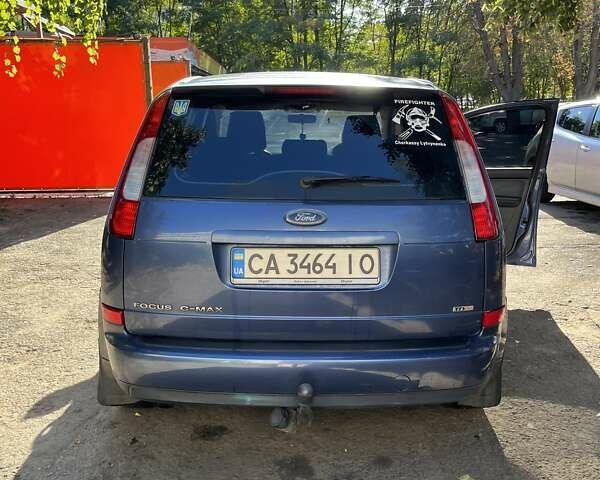Синий Форд Focus C-Max, объемом двигателя 1.6 л и пробегом 250 тыс. км за 4500 $, фото 4 на Automoto.ua