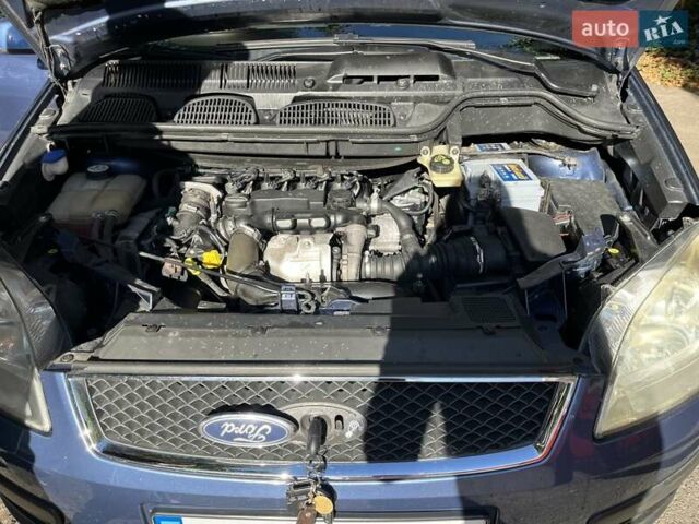 Синий Форд Focus C-Max, объемом двигателя 1.6 л и пробегом 250 тыс. км за 4500 $, фото 11 на Automoto.ua