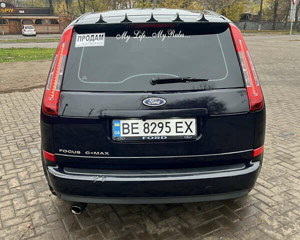 Синий Форд Focus C-Max, объемом двигателя 1.6 л и пробегом 157 тыс. км за 6300 $, фото 6 на Automoto.ua