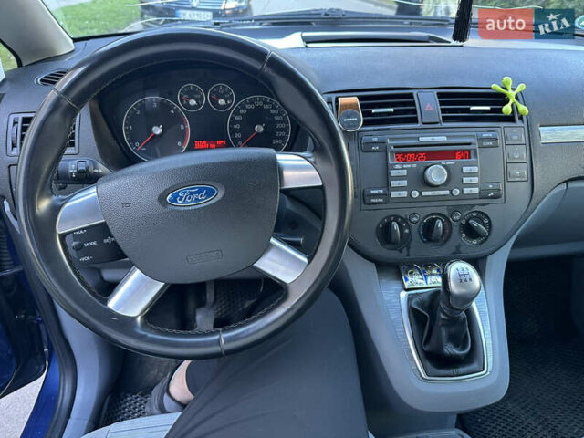 Синий Форд Focus C-Max, объемом двигателя 1.56 л и пробегом 318 тыс. км за 4750 $, фото 11 на Automoto.ua