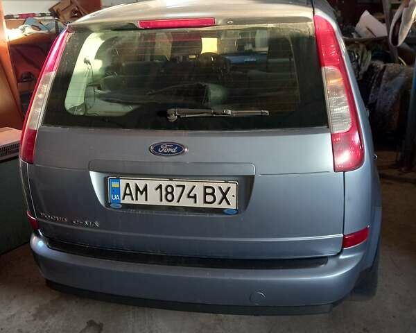 Синий Форд Focus C-Max, объемом двигателя 1.8 л и пробегом 198 тыс. км за 5200 $, фото 1 на Automoto.ua