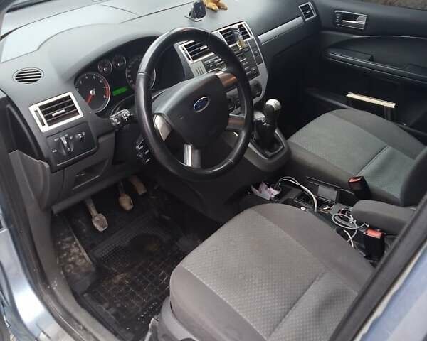 Синий Форд Focus C-Max, объемом двигателя 1.8 л и пробегом 172 тыс. км за 5250 $, фото 4 на Automoto.ua