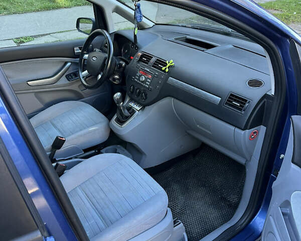 Синий Форд Focus C-Max, объемом двигателя 1.56 л и пробегом 318 тыс. км за 4750 $, фото 6 на Automoto.ua