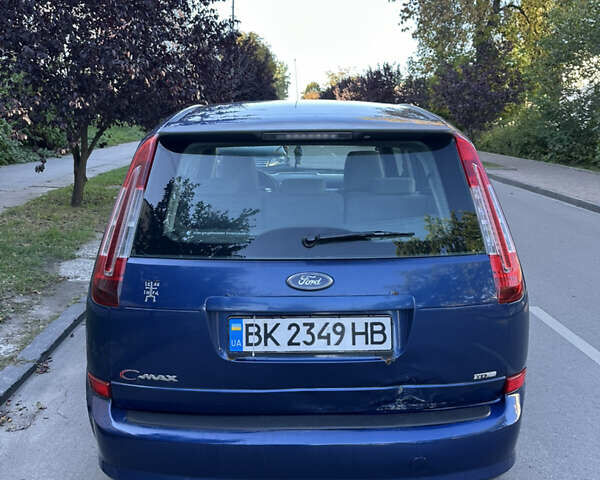 Синий Форд Focus C-Max, объемом двигателя 1.56 л и пробегом 318 тыс. км за 4750 $, фото 4 на Automoto.ua