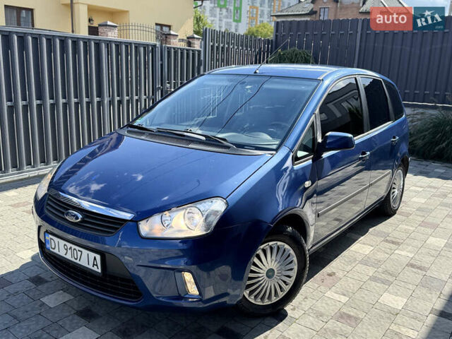 Синий Форд Focus C-Max, объемом двигателя 1.6 л и пробегом 191 тыс. км за 5350 $, фото 2 на Automoto.ua