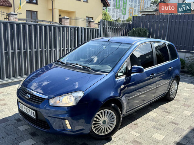 Синий Форд Focus C-Max, объемом двигателя 1.6 л и пробегом 191 тыс. км за 5350 $, фото 1 на Automoto.ua
