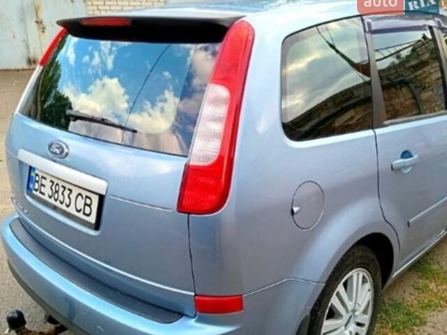 Синий Форд Focus C-Max, объемом двигателя 1.8 л и пробегом 205 тыс. км за 5300 $, фото 3 на Automoto.ua
