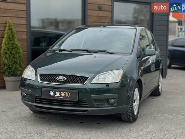 Зеленый Форд Focus C-Max, объемом двигателя 1.6 л и пробегом 213 тыс. км за 4350 $, фото 1 на Automoto.ua