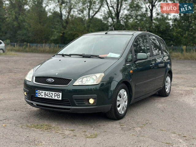 Зеленый Форд Focus C-Max, объемом двигателя 1.6 л и пробегом 230 тыс. км за 4200 $, фото 1 на Automoto.ua
