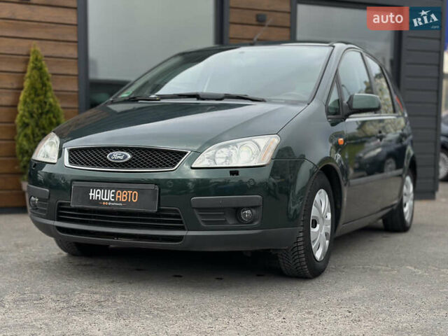 Зеленый Форд Focus C-Max, объемом двигателя 1.6 л и пробегом 213 тыс. км за 4350 $, фото 3 на Automoto.ua