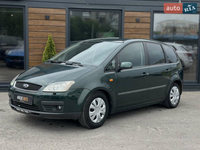 Зеленый Форд Focus C-Max, объемом двигателя 1.6 л и пробегом 213 тыс. км за 4350 $, фото 2 на Automoto.ua