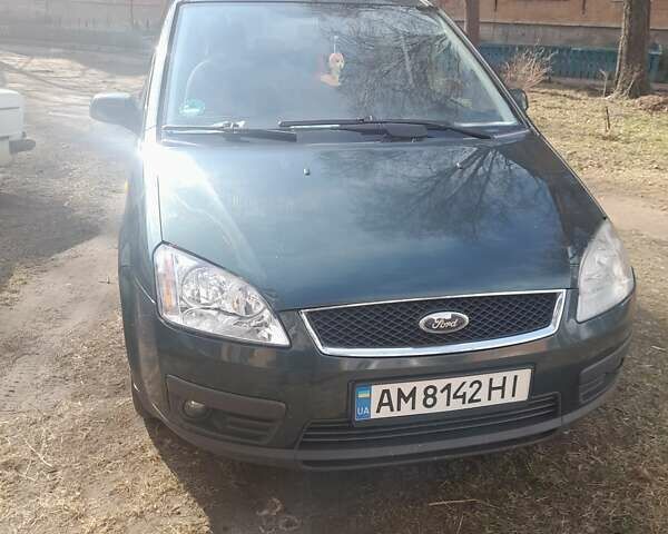 Зеленый Форд Focus C-Max, объемом двигателя 1.6 л и пробегом 210 тыс. км за 3800 $, фото 3 на Automoto.ua