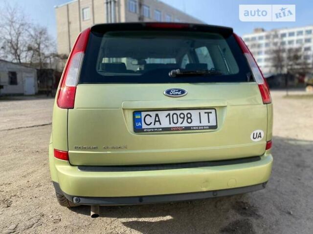 Зелений Форд Focus C-Max, об'ємом двигуна 1.8 л та пробігом 285 тис. км за 4500 $, фото 1 на Automoto.ua