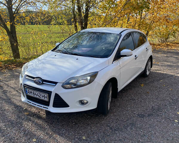 Форд Фокус 2013 в Белой Церкве на Automoto.ua Белый Форд Фокус, объемом двигателя 1 л и пробегом 188 тыс. км за 5699 $, фото 1 на Automoto.ua