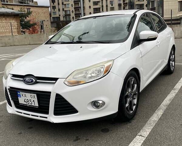 Форд Фокус 2013 в Киеве на Automoto.ua Белый Форд Фокус, объемом двигателя 2 л и пробегом 215 тыс. км за 8400 $, фото 1 на Automoto.ua