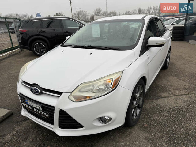 Белый Форд Фокус, объемом двигателя 2 л и пробегом 215 тыс. км за 9490 $, фото 1 на Automoto.ua