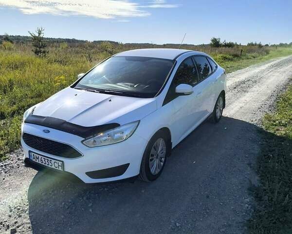 Форд Фокус 2016 у Житомирі на Automoto.ua Білий Форд Фокус, об'ємом двигуна 1.6 л та пробігом 119 тис. км за 8500 $, фото 7 на Automoto.ua