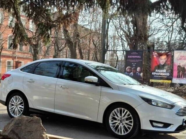 Белый Форд Фокус, объемом двигателя 2 л и пробегом 110 тыс. км за 7005 $, фото 1 на Automoto.ua