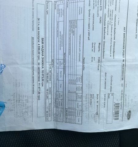 Белый Форд Фокус, объемом двигателя 2 л и пробегом 114 тыс. км за 9200 $, фото 33 на Automoto.ua