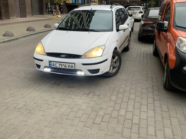 Белый Форд Фокус, объемом двигателя 1.8 л и пробегом 340 тыс. км за 2500 $, фото 5 на Automoto.ua