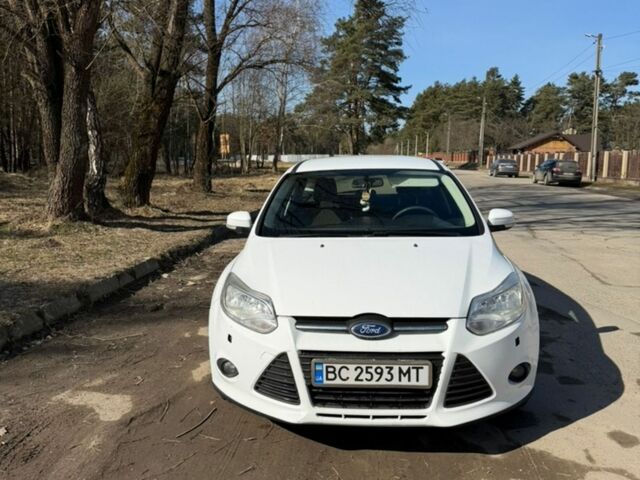 Белый Форд Фокус, объемом двигателя 1.6 л и пробегом 276 тыс. км за 6000 $, фото 1 на Automoto.ua
