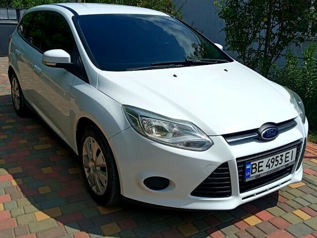 Белый Форд Фокус, объемом двигателя 1.6 л и пробегом 233 тыс. км за 7667 $, фото 1 на Automoto.ua