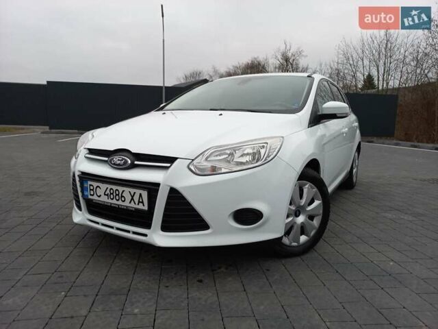 Білий Форд Фокус, об'ємом двигуна 1.6 л та пробігом 230 тис. км за 7377 $, фото 1 на Automoto.ua