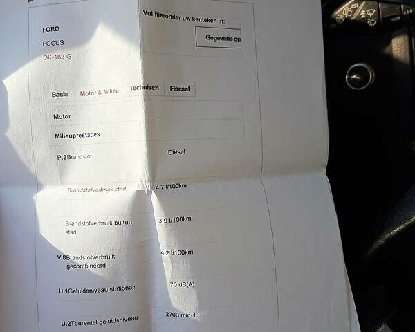 Белый Форд Фокус, объемом двигателя 1.5 л и пробегом 161 тыс. км за 17500 $, фото 31 на Automoto.ua