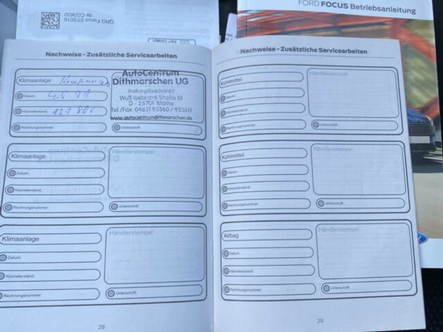 Білий Форд Фокус, об'ємом двигуна 1.5 л та пробігом 214 тис. км за 9499 $, фото 55 на Automoto.ua