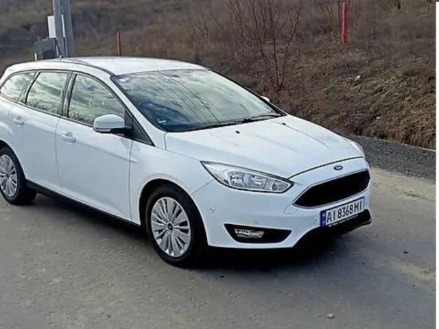 Білий Форд Фокус, об'ємом двигуна 1.5 л та пробігом 266 тис. км за 9500 $, фото 1 на Automoto.ua