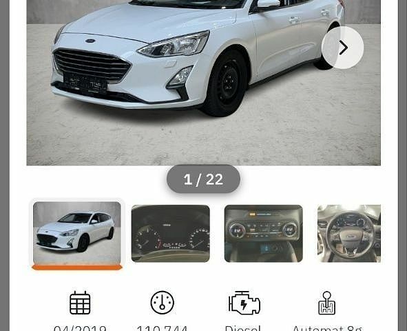 Белый Форд Фокус, объемом двигателя 2 л и пробегом 143 тыс. км за 13700 $, фото 28 на Automoto.ua