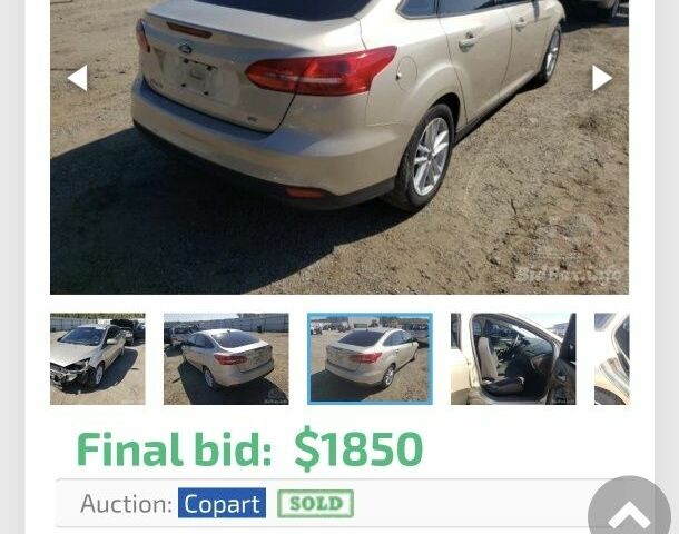 Бежевий Форд Фокус, об'ємом двигуна 2 л та пробігом 180 тис. км за 8500 $, фото 12 на Automoto.ua