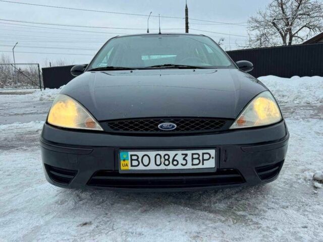 Черный Форд Фокус, объемом двигателя 1.8 л и пробегом 246 тыс. км за 2700 $, фото 2 на Automoto.ua