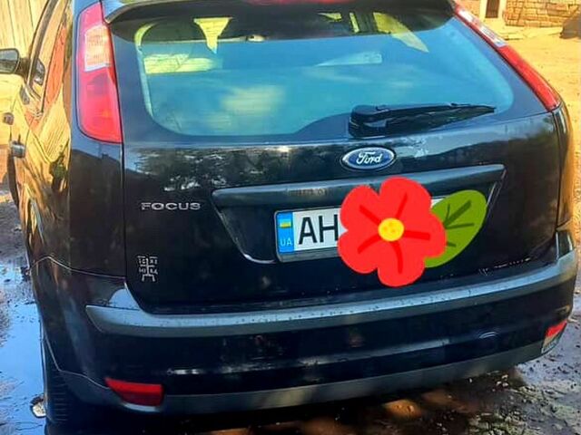 Черный Форд Фокус, объемом двигателя 1.6 л и пробегом 223 тыс. км за 4000 $, фото 1 на Automoto.ua