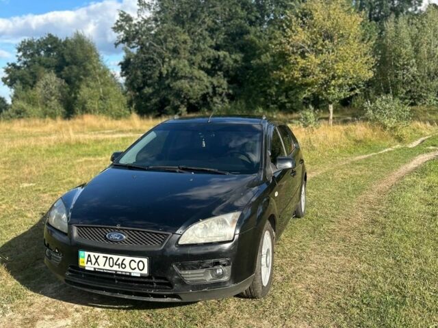 Черный Форд Фокус, объемом двигателя 1.6 л и пробегом 297 тыс. км за 3400 $, фото 2 на Automoto.ua