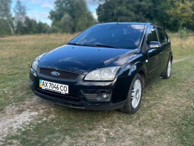 Черный Форд Фокус, объемом двигателя 1.6 л и пробегом 297 тыс. км за 3400 $, фото 4 на Automoto.ua