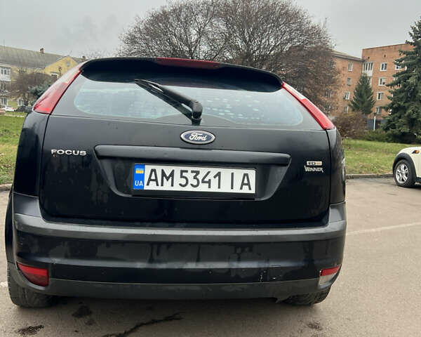 Черный Форд Фокус, объемом двигателя 2 л и пробегом 286 тыс. км за 4100 $, фото 4 на Automoto.ua