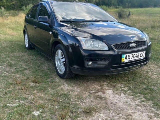 Черный Форд Фокус, объемом двигателя 1.6 л и пробегом 297 тыс. км за 3400 $, фото 5 на Automoto.ua