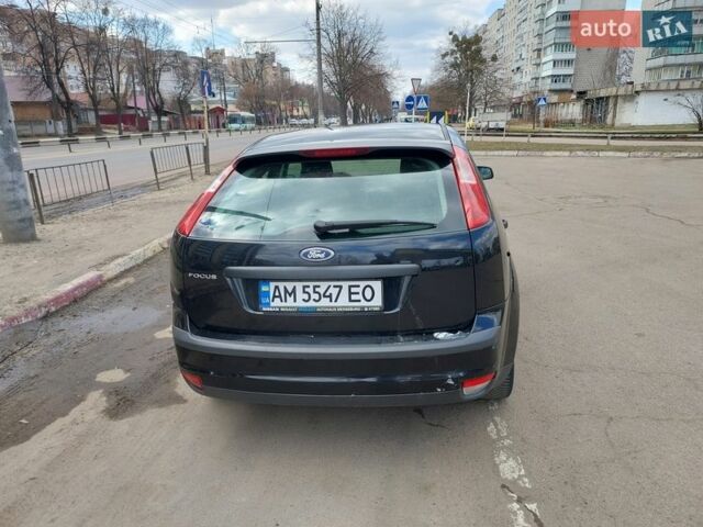 Чорний Форд Фокус, об'ємом двигуна 1.6 л та пробігом 249 тис. км за 3800 $, фото 6 на Automoto.ua