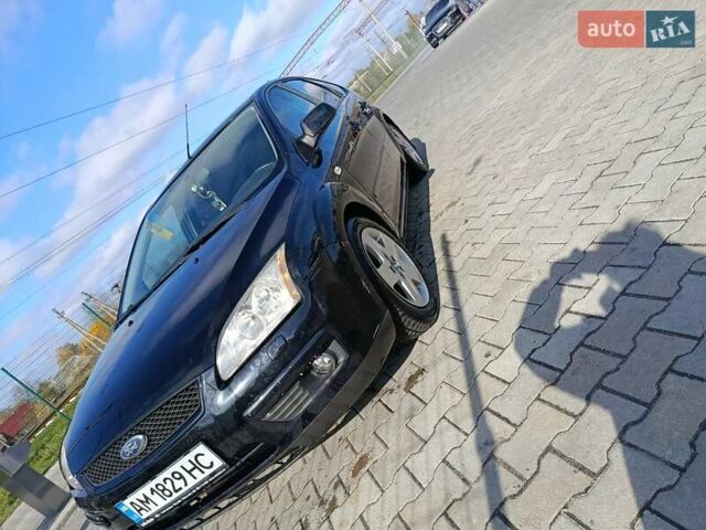 Форд Фокус 2007 у Житомирі на Automoto.ua Чорний Форд Фокус, об'ємом двигуна 1.6 л та пробігом 222 тис. км за 4200 $, фото 21 на Automoto.ua