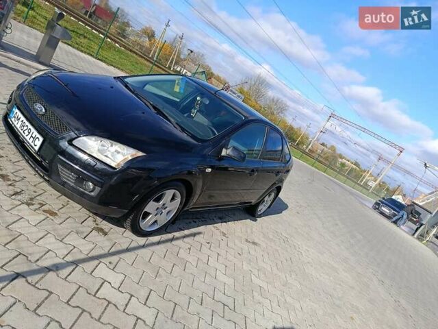 Форд Фокус 2007 у Житомирі на Automoto.ua Чорний Форд Фокус, об'ємом двигуна 1.6 л та пробігом 222 тис. км за 4200 $, фото 20 на Automoto.ua