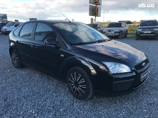 Черный Форд Фокус, объемом двигателя 1.6 л и пробегом 167 тыс. км за 5390 $, фото 2 на Automoto.ua