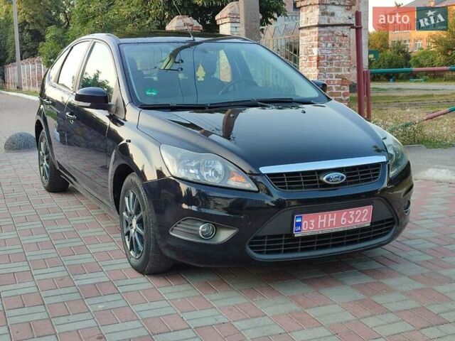 Черный Форд Фокус, объемом двигателя 1.6 л и пробегом 194 тыс. км за 6300 $, фото 3 на Automoto.ua