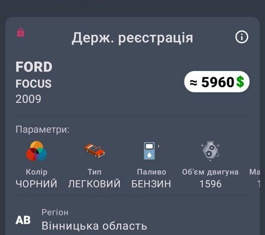 Чорний Форд Фокус, об'ємом двигуна 0 л та пробігом 240 тис. км за 5700 $, фото 13 на Automoto.ua