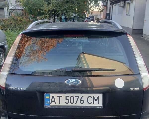 Черный Форд Фокус, объемом двигателя 1.8 л и пробегом 213 тыс. км за 6200 $, фото 1 на Automoto.ua