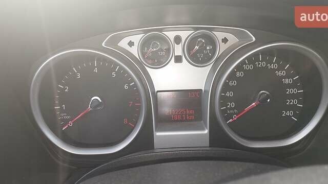 Черный Форд Фокус, объемом двигателя 1.6 л и пробегом 211 тыс. км за 5600 $, фото 5 на Automoto.ua