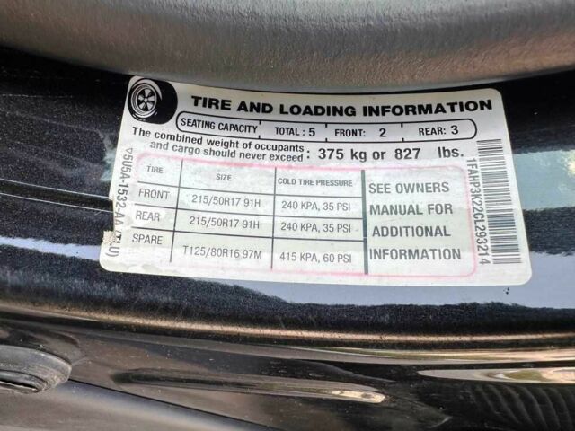 Чорний Форд Фокус, об'ємом двигуна 2 л та пробігом 184 тис. км за 7600 $, фото 23 на Automoto.ua