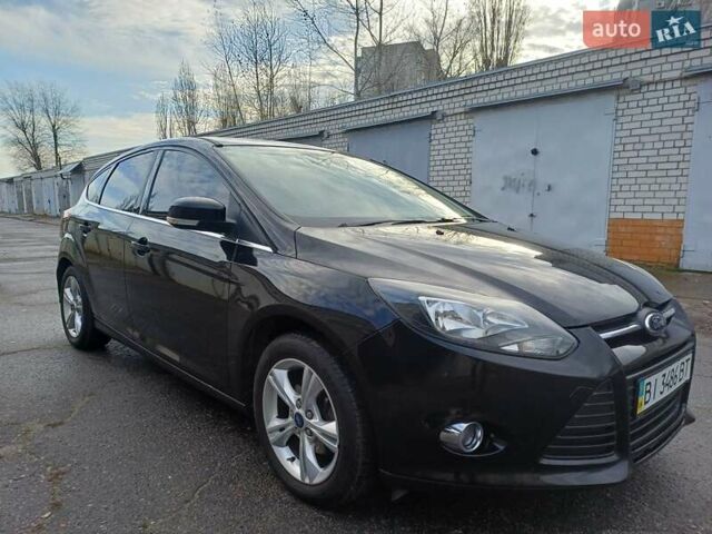 Черный Форд Фокус, объемом двигателя 1.6 л и пробегом 156 тыс. км за 7700 $, фото 1 на Automoto.ua